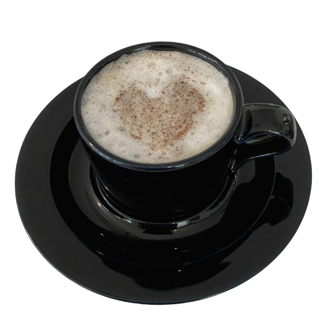 DANSK Bistro Espresso Black Cups & Saucers Set of 6