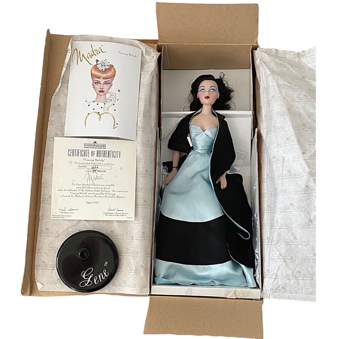 Ashton-Drake Galleries Madra "Unsung Melody" Gene Marshall Collection Doll #2666