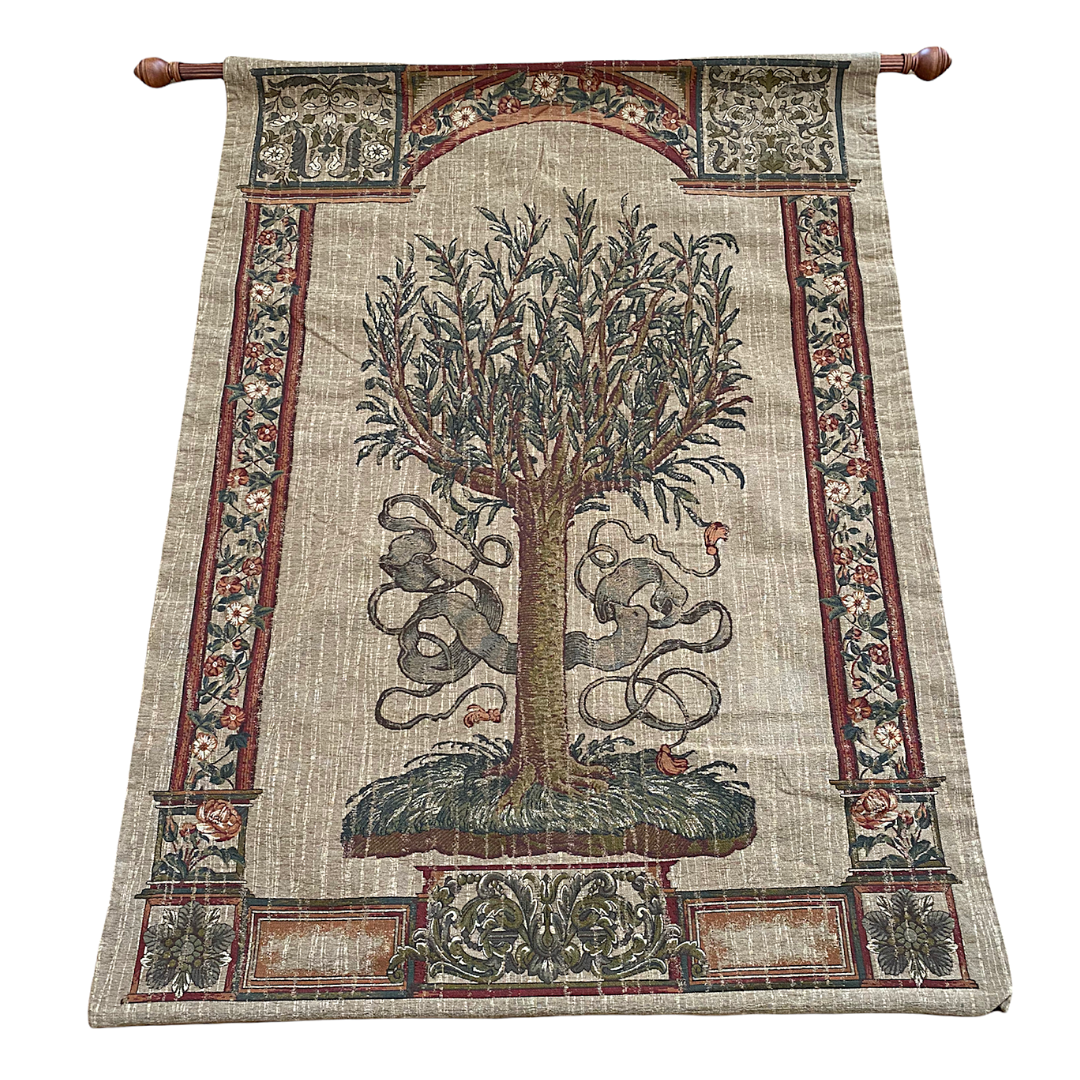 Corona Decor Company Tale Of A Tree Tapestry & Rod