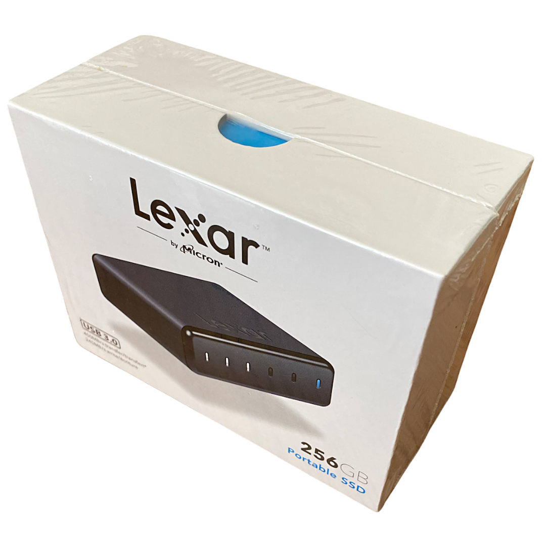 Lexar By Micron Portable SSD 256GB USB 3.0