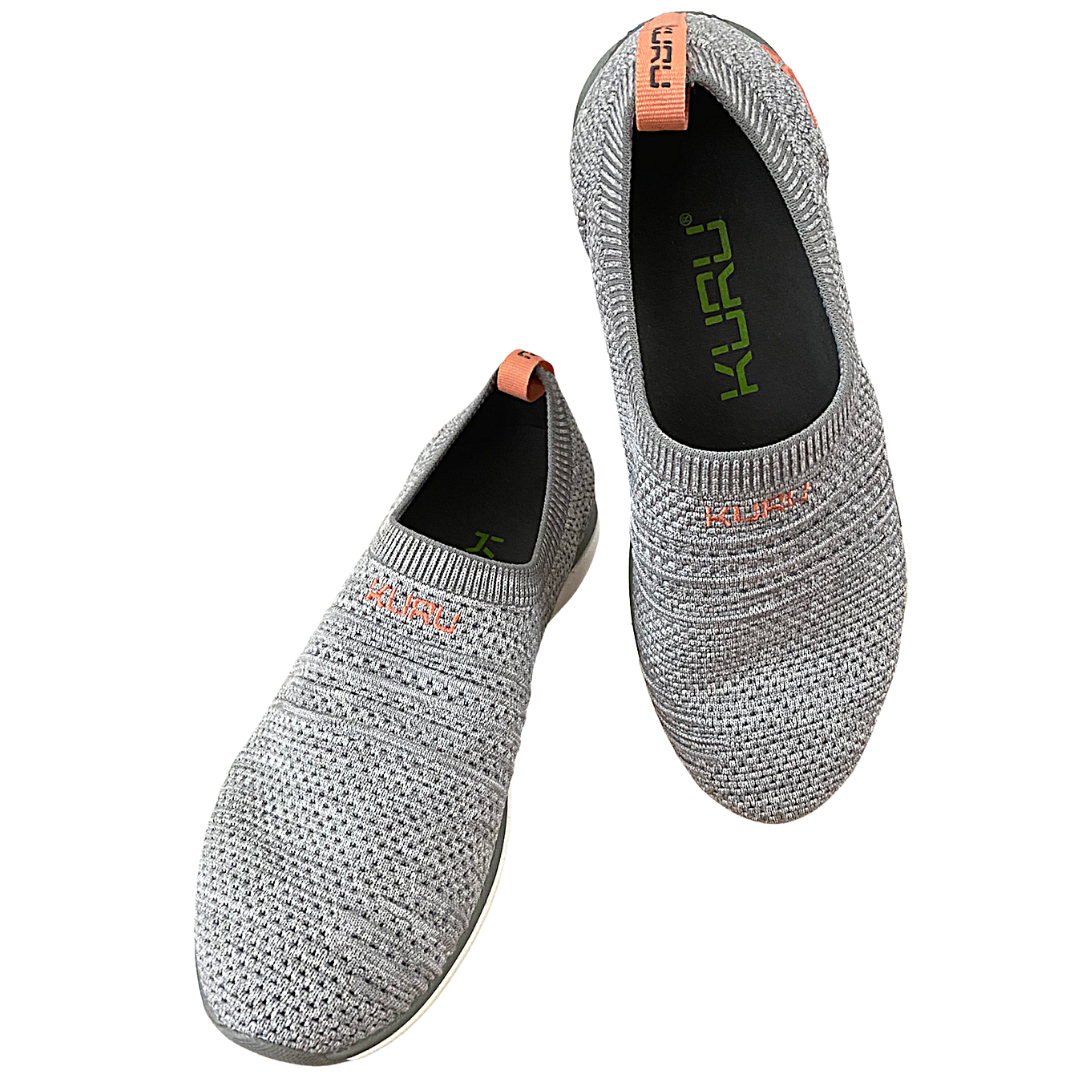 KURU Slip-On Grey Shoe Women's Size EU39 US8.5
