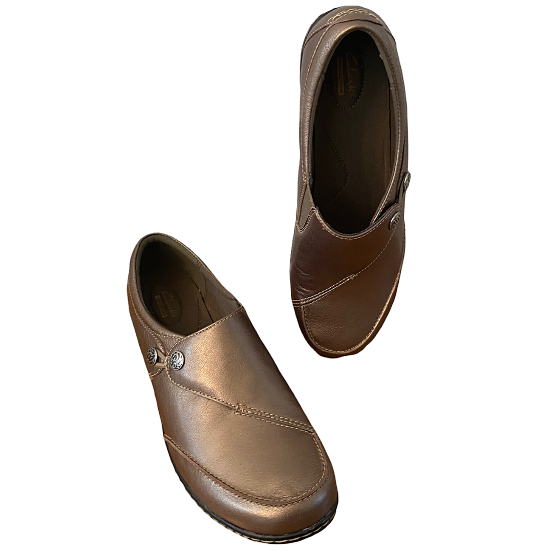 Clarks® Ashland Lane Q Loafer Slip-On Shoe Women's Size 12W