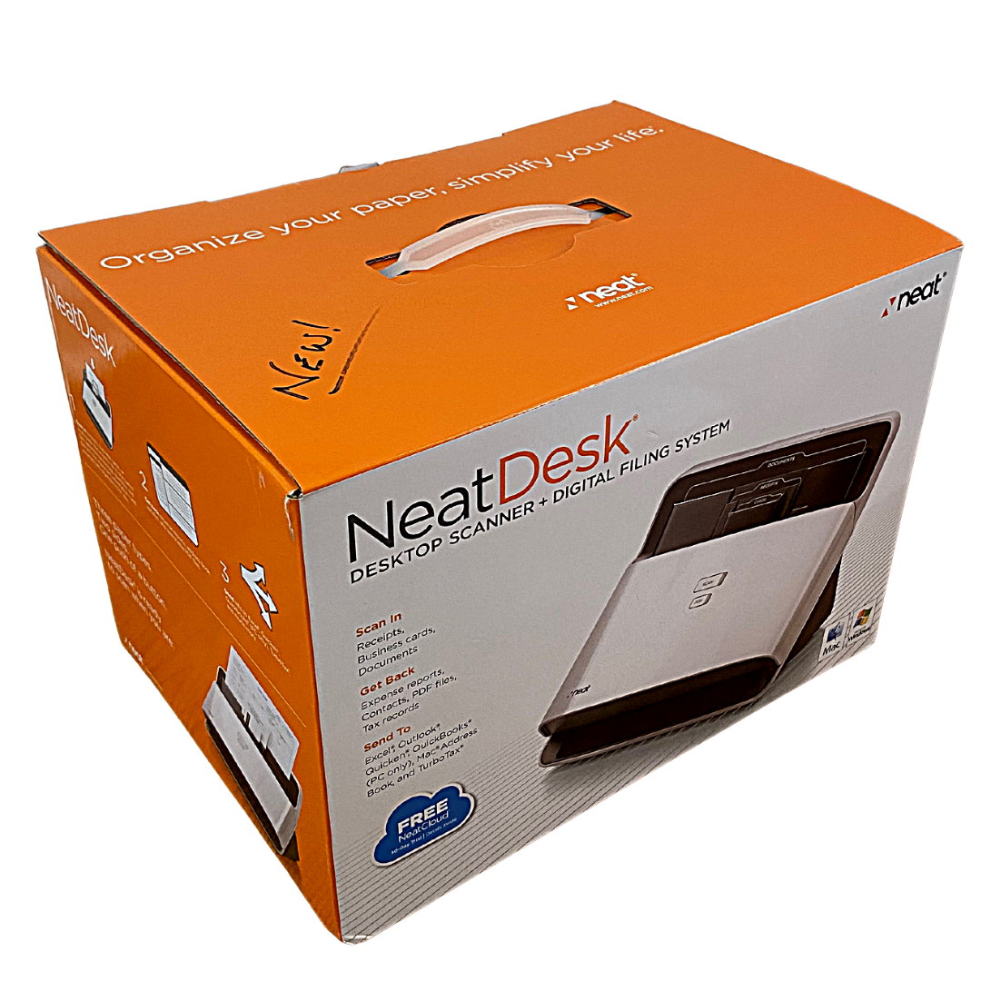 NeatDesk Desktop Document Scanner & Digital Filing System for ND1000-Red