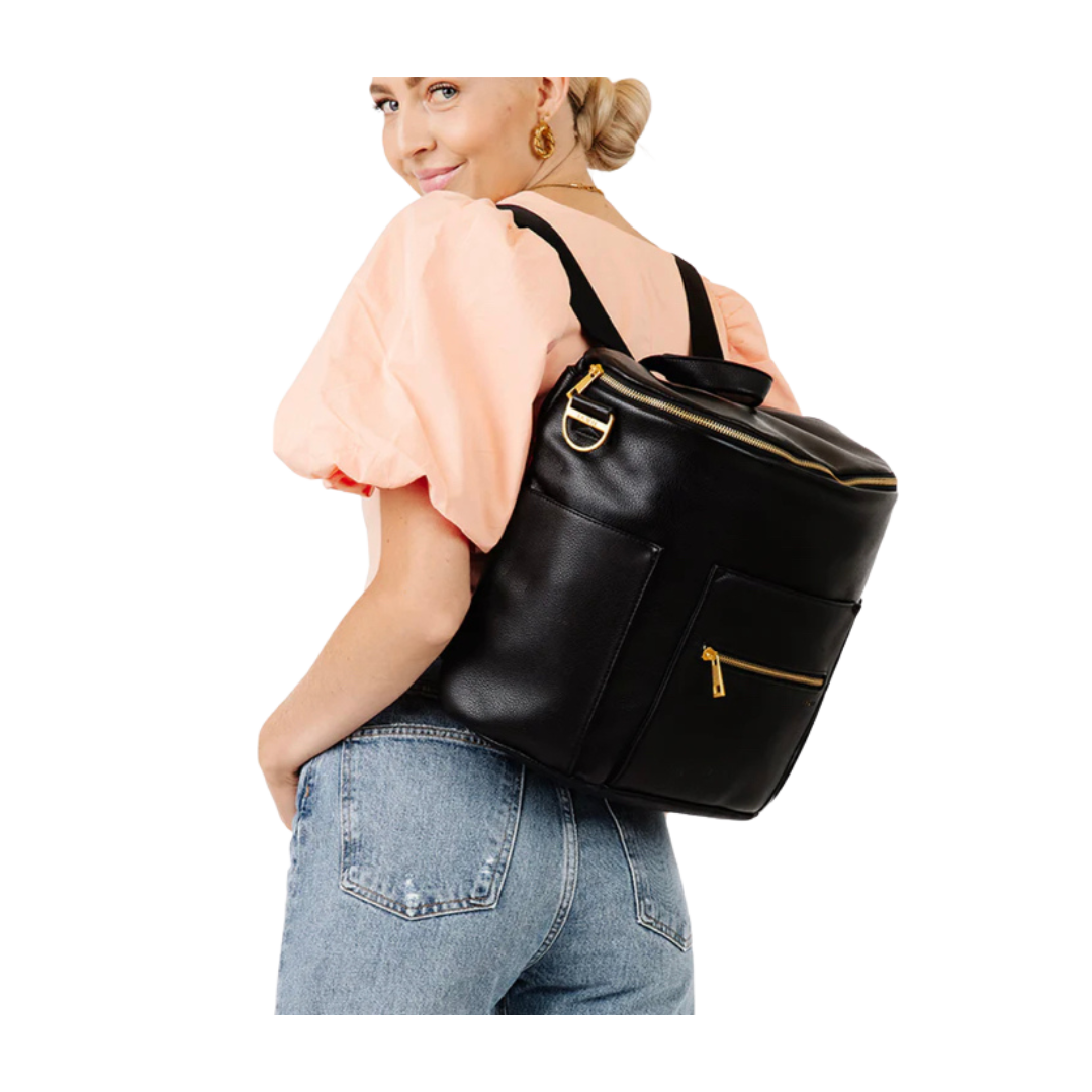Fawn Design Backpack Diaper Bag & Crossbody Strap