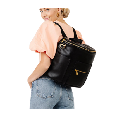 Fawn Design Backpack Diaper Bag & Crossbody Strap