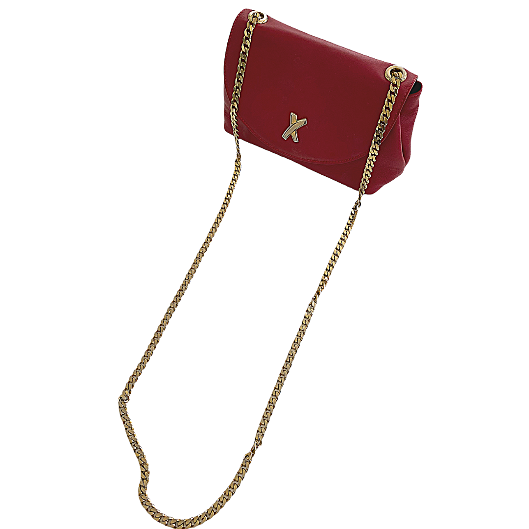 By Paloma Picasso Made In Italy Gold Chain Crossbody Purse