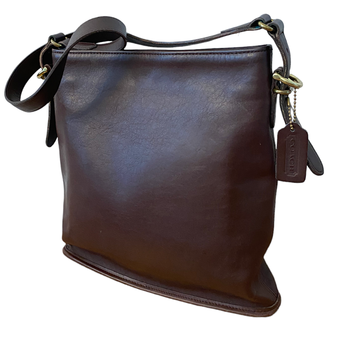 COACH Vintage Slim Equestrian Bucket Handbag 9806