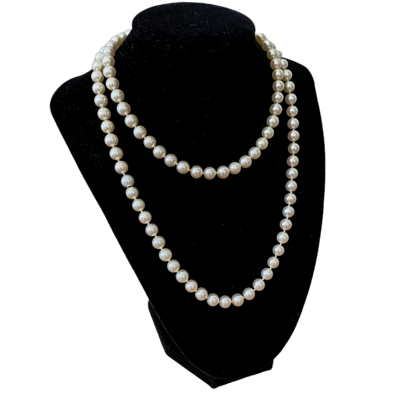 Natural Pearl 32" Necklace