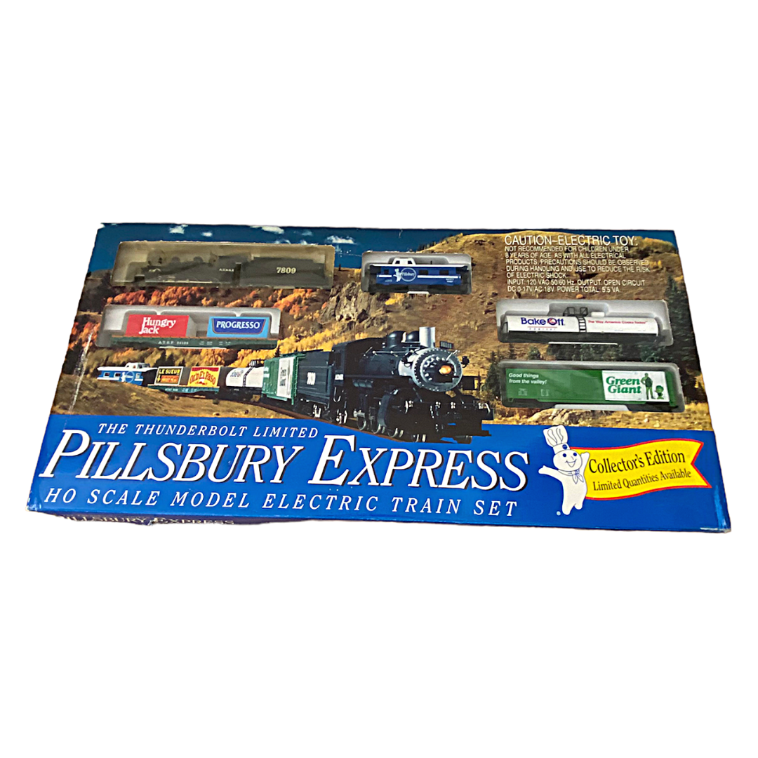 The Thunderbolt Limited Pillsbury Express Collectors Edition Electric Train Set