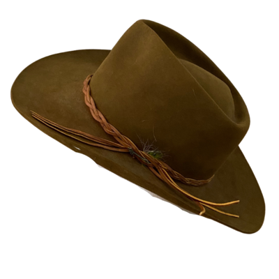 Stetson 3X Beaver Hat 3" Brim Size 7