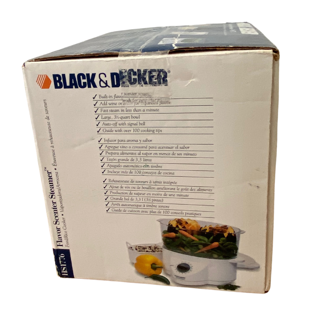 New Black & Decker Flavor Scenter Steamer HS1776 Cookware