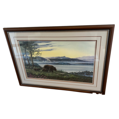 Don Balke Signed Limited Edition Watercolor Professionally Framed Print
