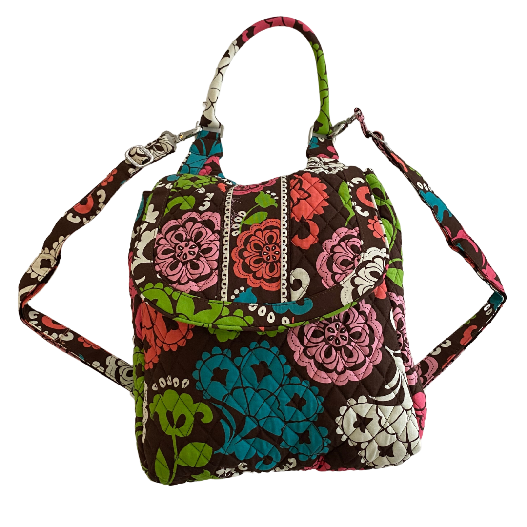 Vera Bradley Lola Backpack Tote Purse