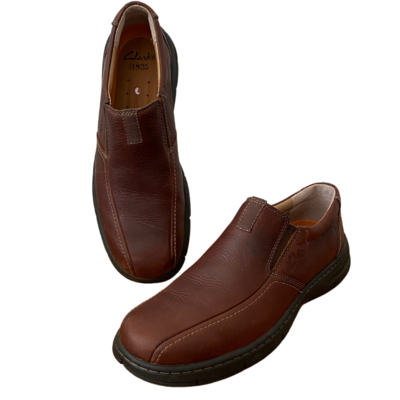 Clarks® Tumbled Leather Shoe Men's Size EU41 US8