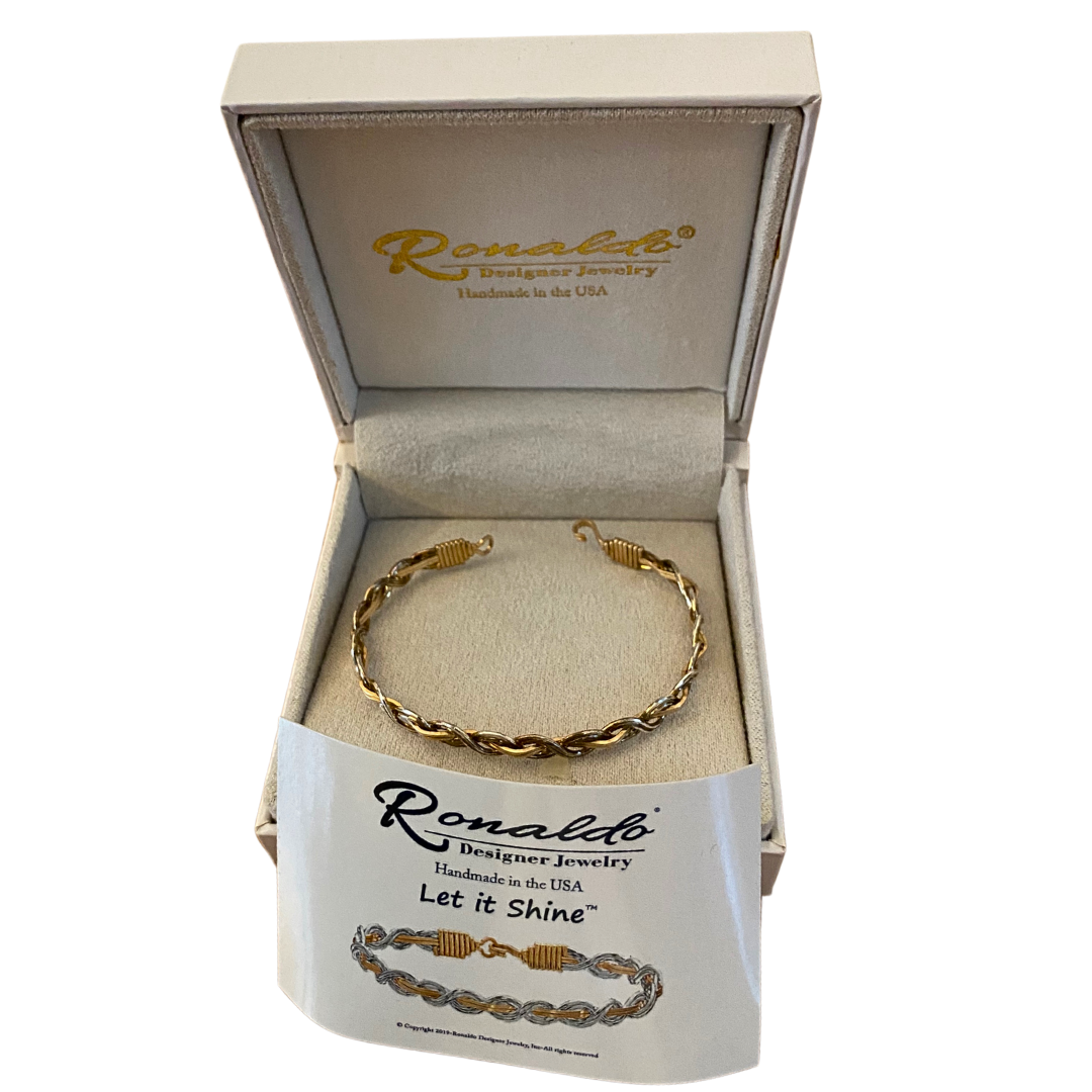 Ronaldo Designer Jewelry Handmade In USA Braided Bracelet