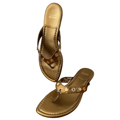 STUART WEITZMAN Flat Slip-On Sandal Shoe Women's Size 9.5