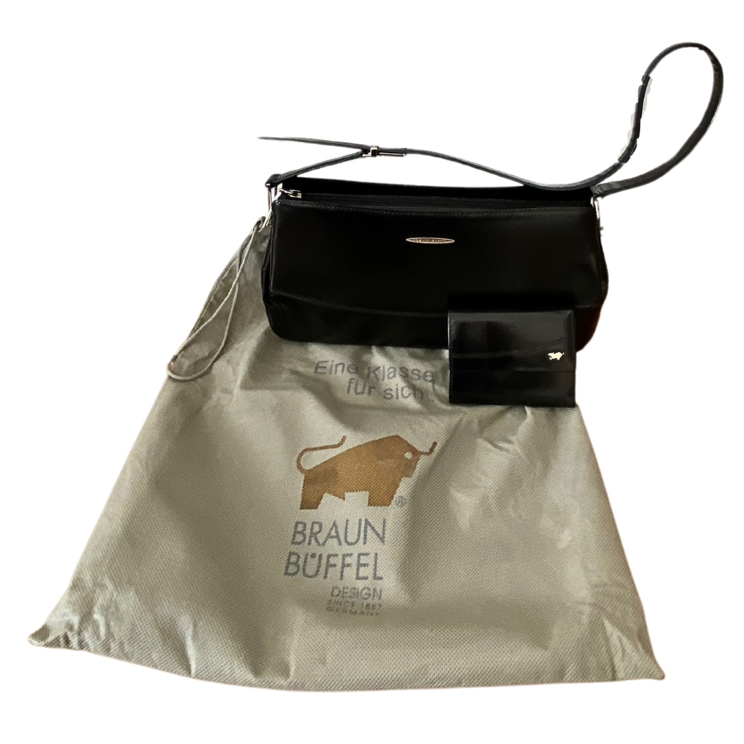 Braun Buffel Made In Germany Shoulder Purse & Wallet Set