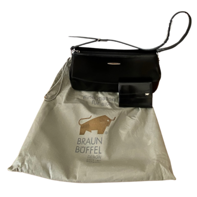 Braun Buffel Made In Germany Shoulder Purse & Wallet Set