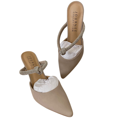 Journee Collection Stiletto Slip-On Shoe Women's Size 7