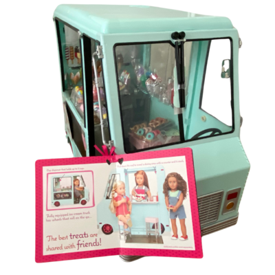 Our Generation Electronic Music 18" Doll Ice Cream Truck