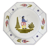 Belle Maison French Classics Octagon Serving Plate