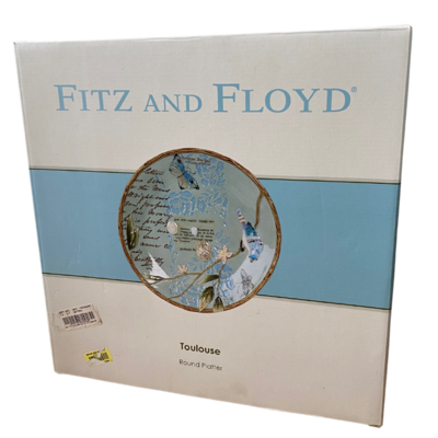 FITZ AND FLOYD Toulouse Round Serving Platter