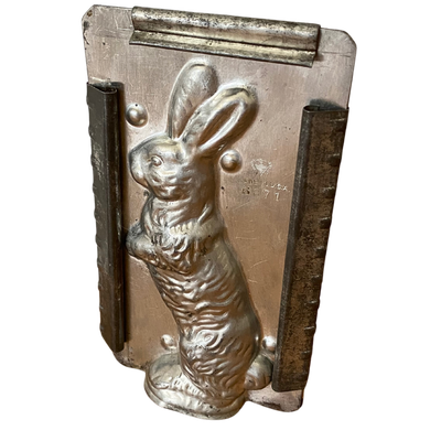 Eppelsheimer Easter Bunny Rabbit Chocolate Mold #6871 &amp; Clips Made In USA