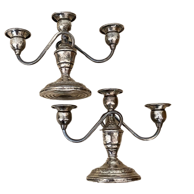 Revere Silver Smiths Inc. Candelabra Set of 2