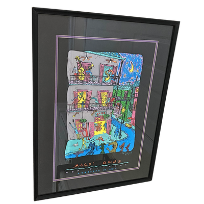 Matt Rinard Signed Limited Edition 185/650 Mardi Gras New Orleans February, 1994