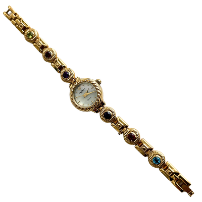 Jules Jurgenson Gemstone Watch 7730 Women&#39;s Small