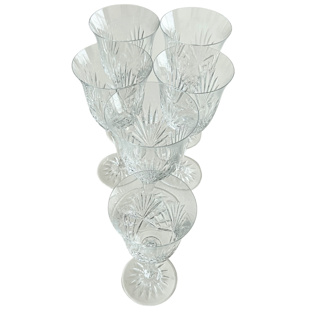 Miller Rogaska Crystal Wine Glass Set of 6