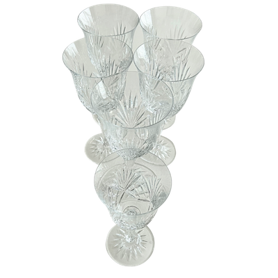 Miller Rogaska Crystal Wine Glass Set of 6
