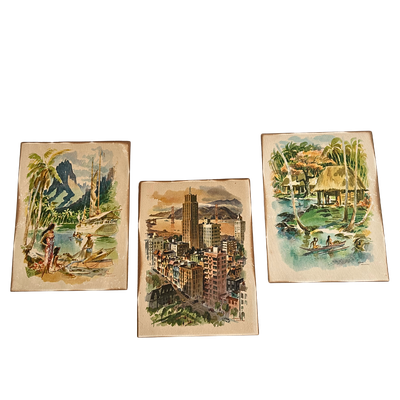 Matson Lines Cruise Ship Dinner Menu Set of 3