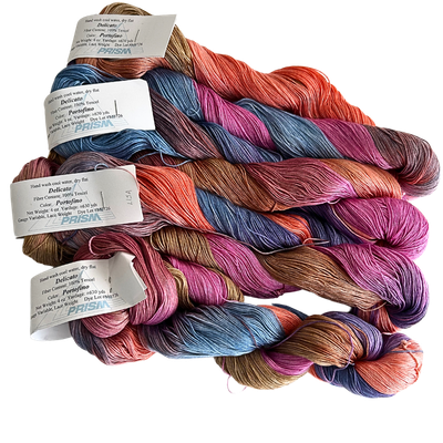 Prism Delicato Custom Dyed Tencel Yarn Portofino 4 Skeins