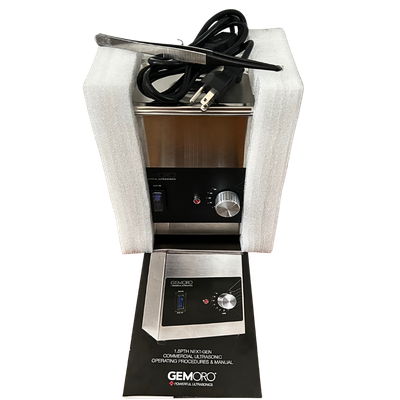 GEMORO 1.5TH Next-Gen Powerful Ultrasonics Jewelry Cleaner Model #1731