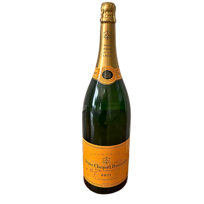 Veuve Clicquot Ponsardin Champagne Specimen 3L Empty Sealed Display Bottle