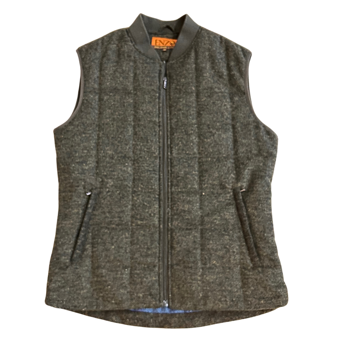 ENZO TOVARE Italy Zip Front Vest Men&#39;s Medium