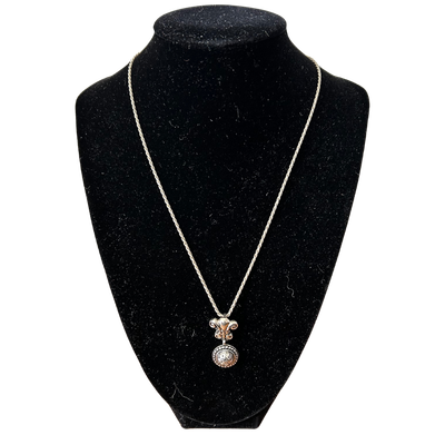 SA Italian Sterling Pendant &amp; Chain Necklace