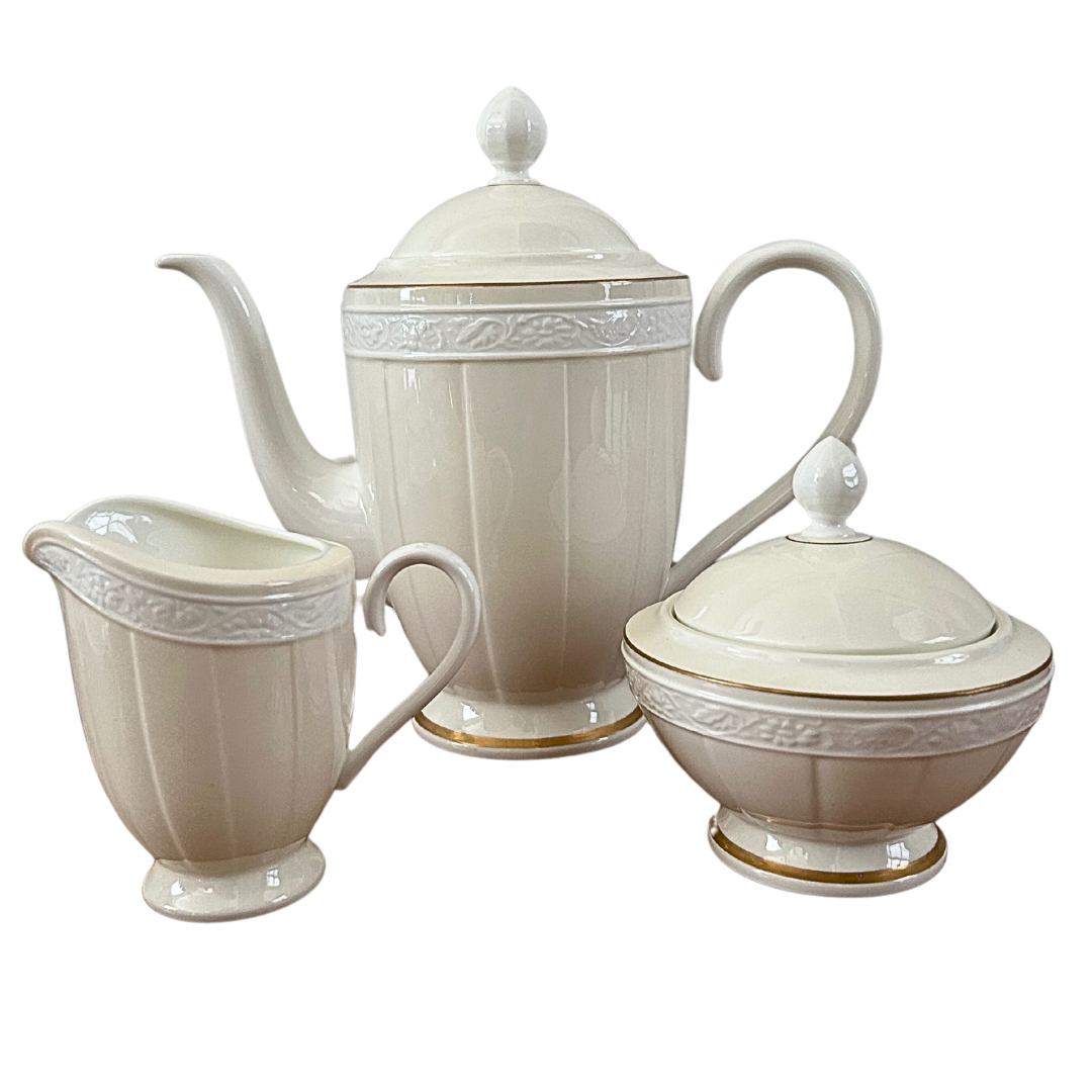 Villeroy &amp; Boch Ivoire Made In Germany Bone China Coffee/Tea Serving Set of 5