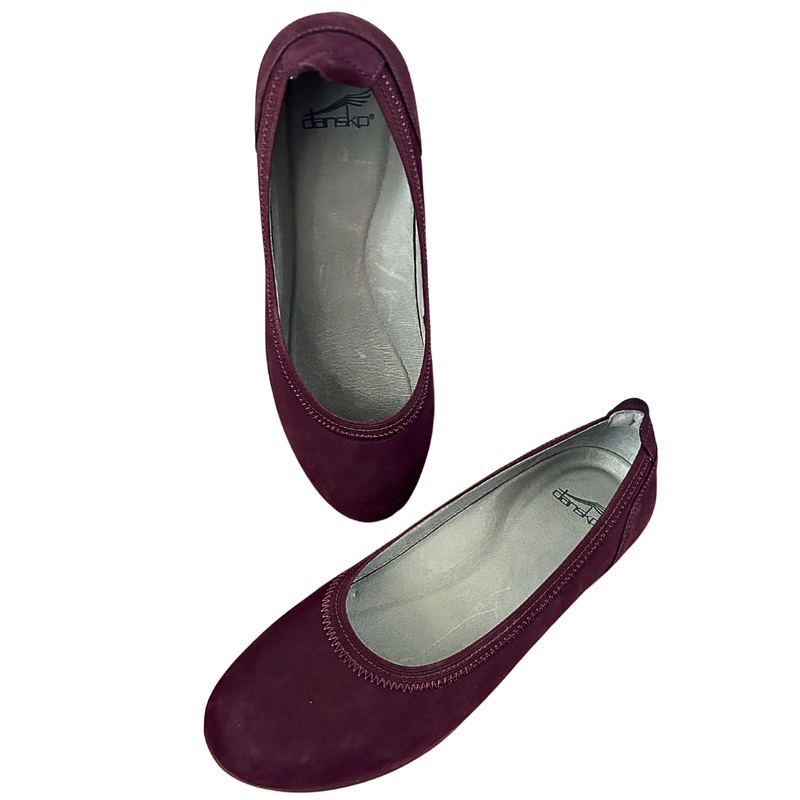 Dansko Kristen Milled Nubuck Slip-On Shoe Women&#39;s Size EU40 US9.5/10