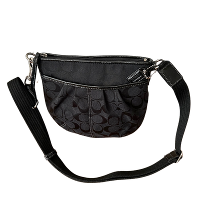 COACH Signature Crossbody Adjustable Strap Purse 42835