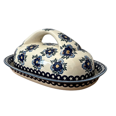 Boleslawiec Handmade UNIKAT Signed Made In Poland Covered Serving Dish