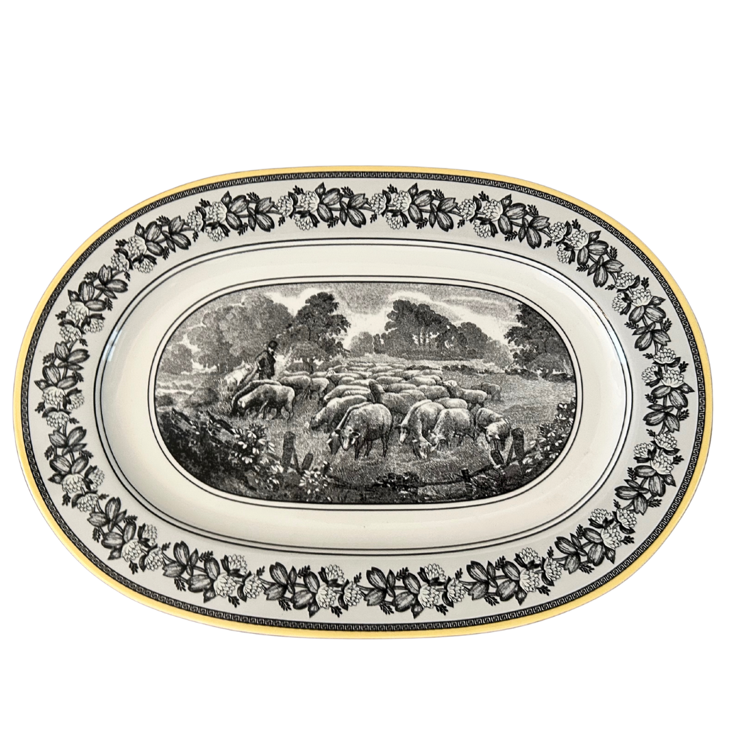 Villeroy &amp; Boch 1748 Auden Ferme Made In Germany 13&quot; Oval Serving Platter