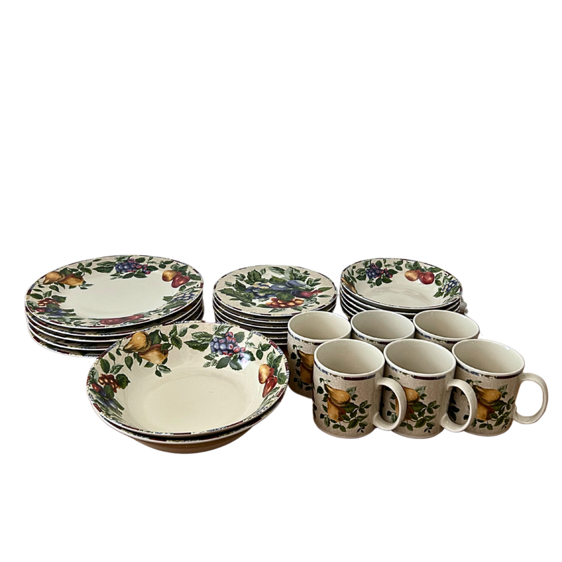 Sakura Sonoma Oneida Excell Dinner Table Setting Set of 25