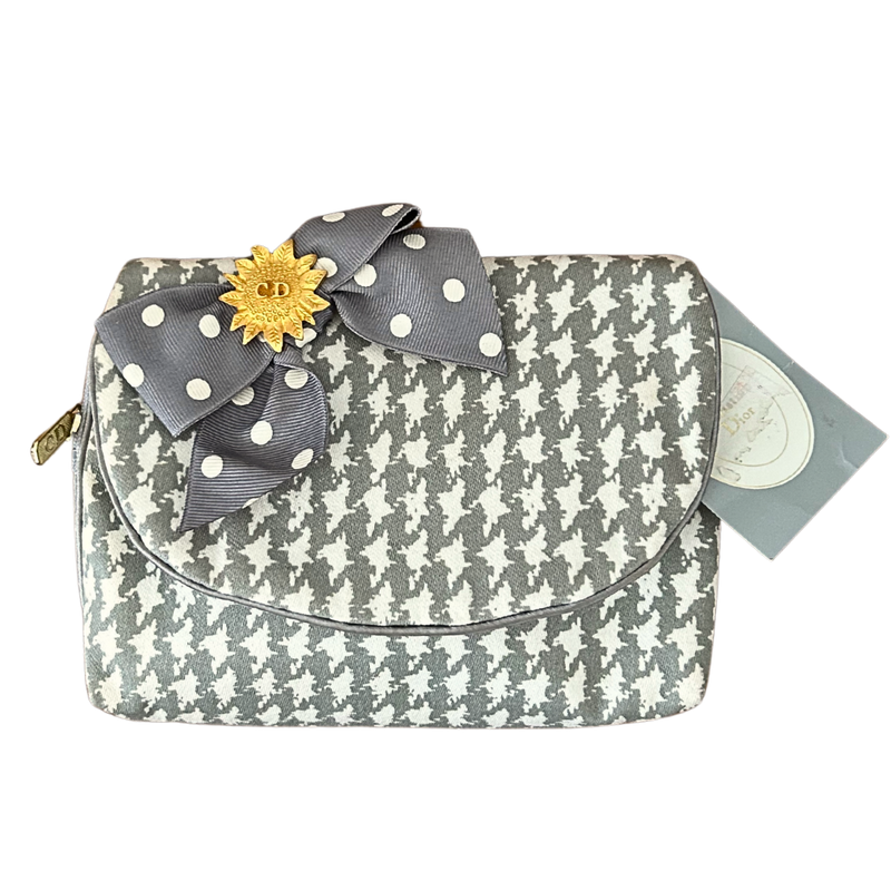 Christian Dior Logo Cosmetic Bag