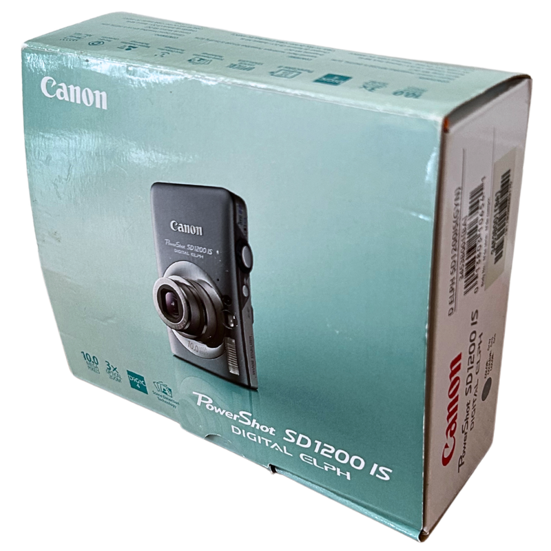 Canon PowerShot SD1200 IS Digital ELPH Camera &amp; Lowepro Case
