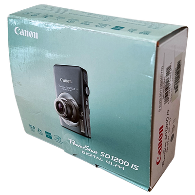Canon PowerShot SD1200 IS Digital ELPH Camera &amp; Lowepro Case