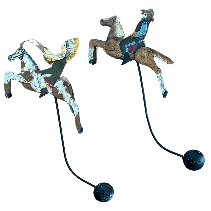 Metal Pendulum Balancing Toy Set of 2