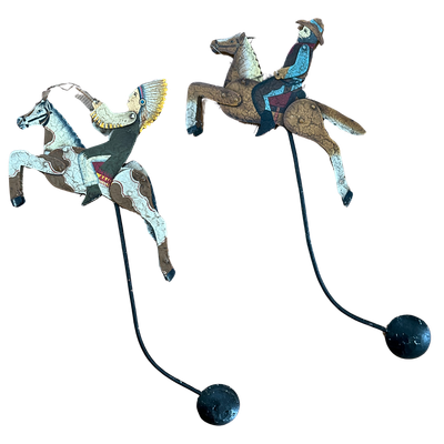 Metal Pendulum Balancing Toy Set of 2