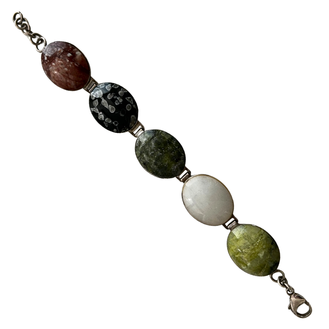 Sterling 925 Irish Marble Bracelet